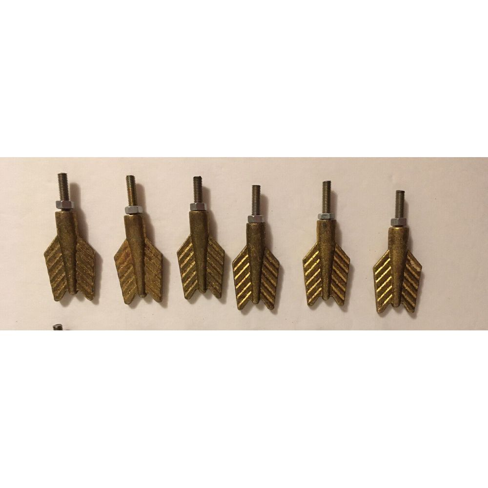 Arrow Fletching Drawer Pulls Cabinet Knobs Set of 6‎ Hunting Tribal